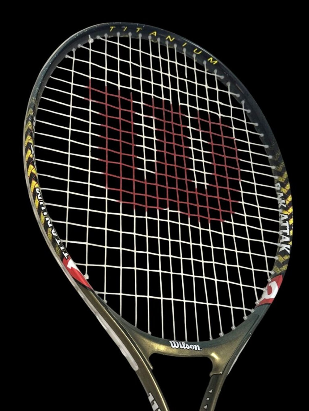 Wilson Rak Attak Rak Attack Titanium 25” Junior Tennis Racquet 3 7/8 L00 Regripp
